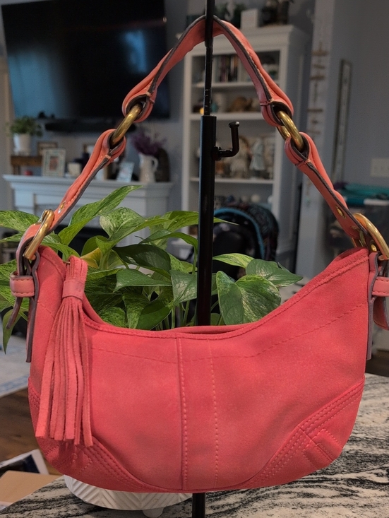 Coach Handbags - Coach Mini Soho Suede Hobo Shoulder Bag - VINTAGE